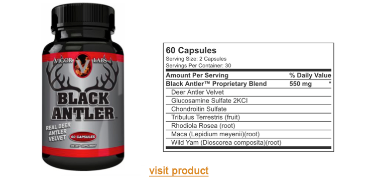 vigor labs black antler