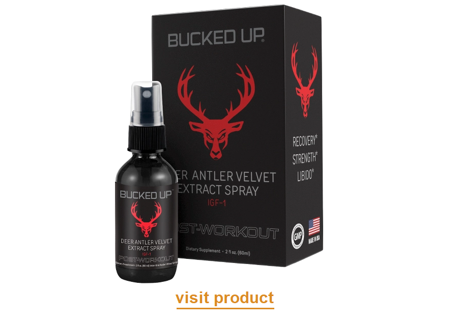 a1supplements bucked up deer antler velvet