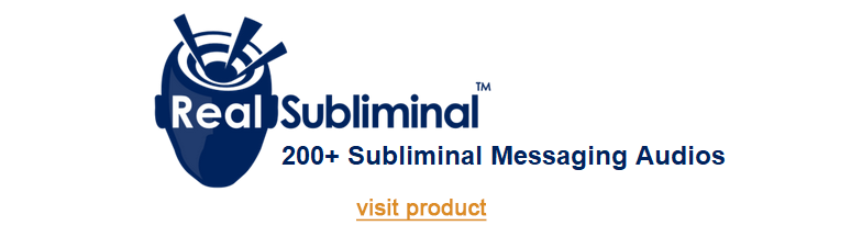 real subliminal site logo visit product