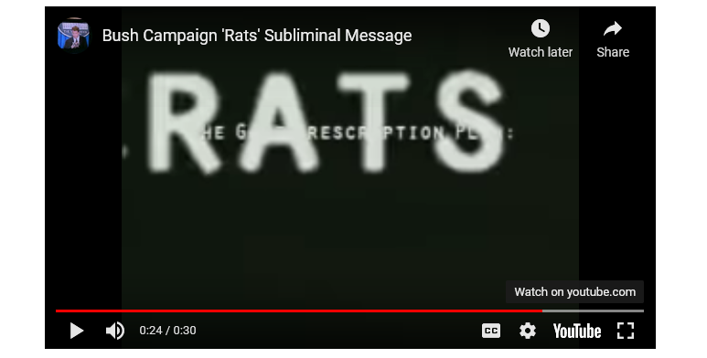 subliminal message example tv campaign ad
