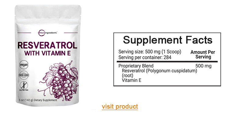 micro ingredients resveratrol