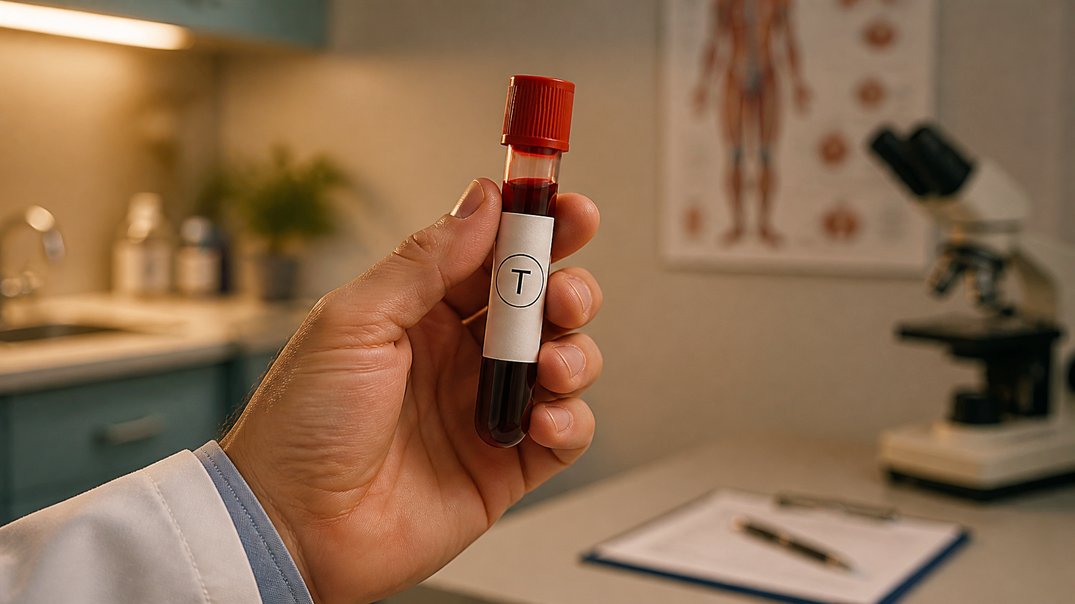 WHAT BLOOD TEST RESULTS INDICATE LOW TESTOSTERONE?